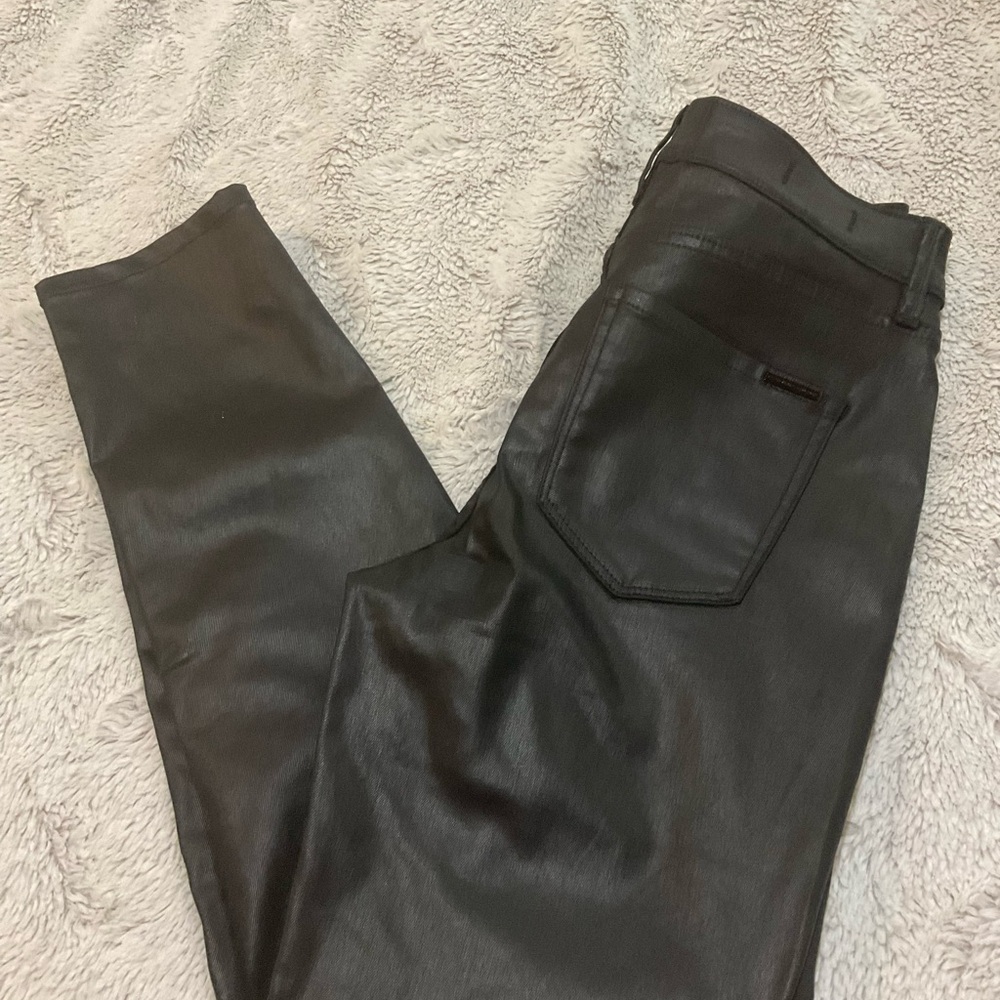 White House Black Market High-Rise Black Skinny Pants - Picture 3 of 6